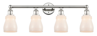 Edison Four Light Bath Vanity in Polished Nickel (405|6164WPNG391)
