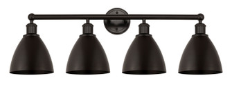 Edison Four Light Bath Vanity in Oil Rubbed Bronze (405|6164WOBMBD75OB)