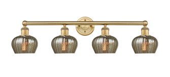 Edison Four Light Bath Vanity in Brushed Brass (405|6164WBBG96)
