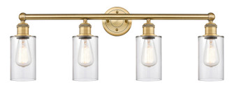 Edison Four Light Bath Vanity in Brushed Brass (405|6164WBBG802)