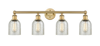 Edison Four Light Bath Vanity in Brushed Brass (405|6164WBBG259)