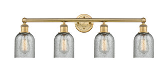 Edison Four Light Bath Vanity in Brushed Brass (405|6164WBBG257)