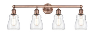 Edison Four Light Bath Vanity in Antique Copper (405|6164WACG392)