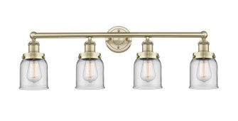 Edison Four Light Bath Vanity in Antique Brass (405|6164WABG52)