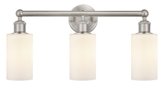 Edison Three Light Bath Vanity in Brushed Satin Nickel (405|6163WSNG801)