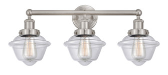 Edison Three Light Bath Vanity in Brushed Satin Nickel (405|6163WSNG532)