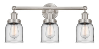 Edison Three Light Bath Vanity in Brushed Satin Nickel (405|6163WSNG52)