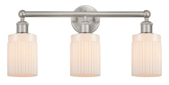 Edison Three Light Bath Vanity in Brushed Satin Nickel (405|6163WSNG341)