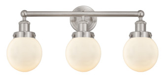 Edison Three Light Bath Vanity in Brushed Satin Nickel (405|6163WSNG2016)