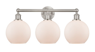Edison Three Light Bath Vanity in Satin Nickel (405|6163WSNG1218)