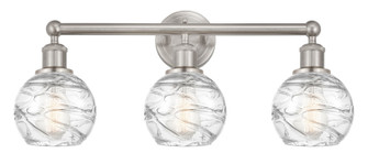 Edison Three Light Bath Vanity in Brushed Satin Nickel (405|6163WSNG12136)