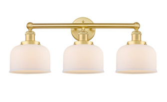 Edison Three Light Bath Vanity in Satin Gold (405|6163WSGG71)
