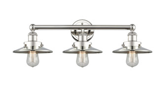 Edison Three Light Bath Vanity in Polished Nickel (405|6163WPNM1PN)