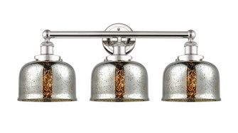 Edison Three Light Bath Vanity in Polished Nickel (405|6163WPNG78)