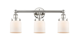 Edison Three Light Bath Vanity in Polished Nickel (405|6163WPNG51)
