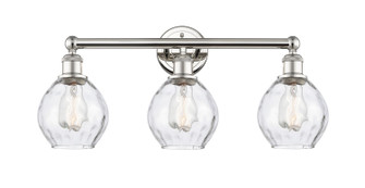 Edison Three Light Bath Vanity in Polished Nickel (405|6163WPNG362)