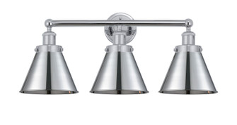Edison Three Light Bath Vanity in Polished Chrome (405|6163WPCM13PC)