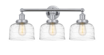 Edison Three Light Bath Vanity in Polished Chrome (405|6163WPCG713)