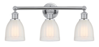 Edison Three Light Bath Vanity in Polished Chrome (405|6163WPCG441)