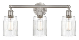 Edison Three Light Bath Vanity in Polished Chrome (405|6163WPCG342)