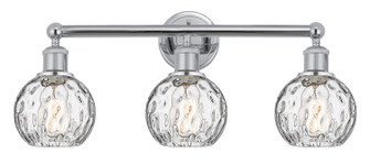 Edison Three Light Bath Vanity in Polished Chrome (405|6163WPCG12156)
