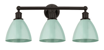 Edison Three Light Bath Vanity in Oil Rubbed Bronze (405|6163WOBMBD75SF)