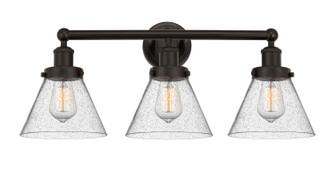 Edison Three Light Bath Vanity in Oil Rubbed Bronze (405|6163WOBG44)