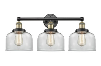 Edison Three Light Bath Vanity in Black Antique Brass (405|6163WBABG72)