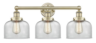 Edison Three Light Bath Vanity in Antique Brass (405|6163WABG72)