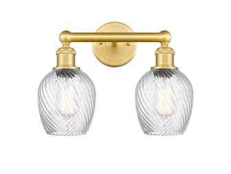 Edison Two Light Bath Vanity in Satin Gold (405|6162WSGG292)