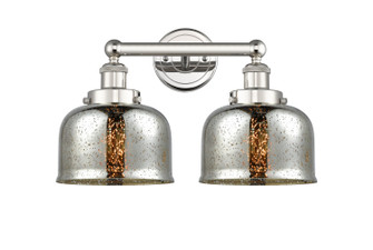 Edison Two Light Bath Vanity in Polished Nickel (405|6162WPNG78)