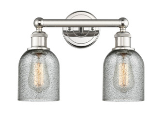Edison Two Light Bath Vanity in Polished Nickel (405|6162WPNG257)