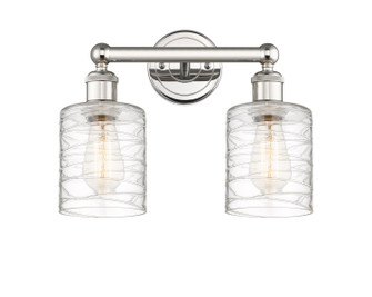 Edison Two Light Bath Vanity in Polished Nickel (405|6162WPNG1113)