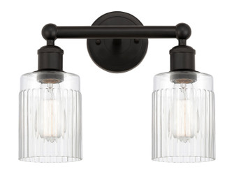 Edison Two Light Bath Vanity in Polished Chrome (405|6162WPCG341)