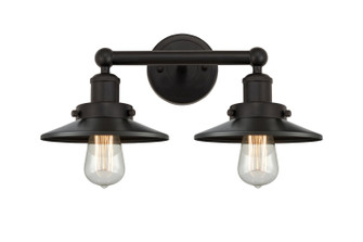 Edison Two Light Bath Vanity in Oil Rubbed Bronze (405|6162WOBM5OB)