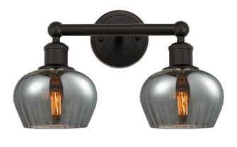 Edison Two Light Bath Vanity in Oil Rubbed Bronze (405|6162WOBG93)
