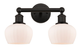 Edison Two Light Bath Vanity in Oil Rubbed Bronze (405|6162WOBG91)
