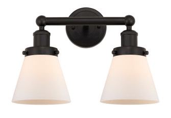 Edison Two Light Bath Vanity in Oil Rubbed Bronze (405|6162WOBG61)