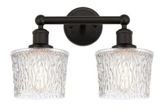 Edison Two Light Bath Vanity in Oil Rubbed Bronze (405|6162WOBG402)