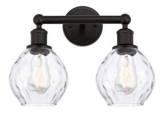 Edison Two Light Bath Vanity in Oil Rubbed Bronze (405|6162WOBG362)