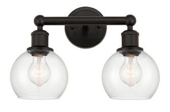 Edison Two Light Bath Vanity in Oil Rubbed Bronze (405|6162WOBG1226)