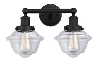 Edison Two Light Bath Vanity in Matte Black (405|6162WBKG532)