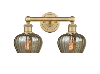 Edison Two Light Bath Vanity in Brushed Brass (405|6162WBBG96)