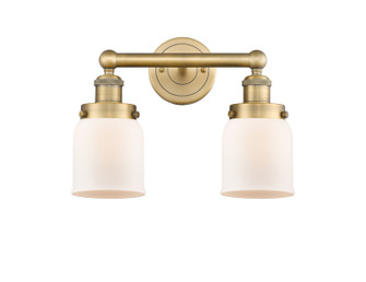 Edison Two Light Bath Vanity in Brushed Brass (405|6162WBBG51)
