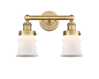 Edison Two Light Bath Vanity in Brushed Brass (405|6162WBBG181S)