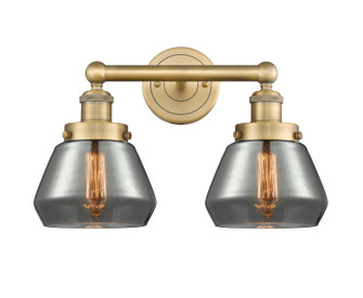 Edison Two Light Bath Vanity in Brushed Brass (405|6162WBBG173)