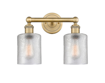 Edison Two Light Bath Vanity in Brushed Brass (405|6162WBBG112) Edison Two Light Bath Vanity in Brushed Brass (405|6162WBBG112)