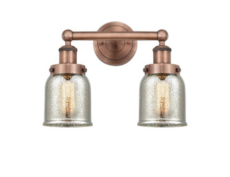 Edison Two Light Bath Vanity in Antique Copper (405|6162WACG58)
