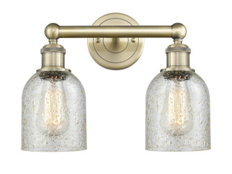 Edison Two Light Bath Vanity in Antique Brass (405|6162WABG259)