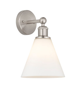 Downtown Urban One Light Wall Sconce in Satin Nickel (405|6161WSNGBC81)